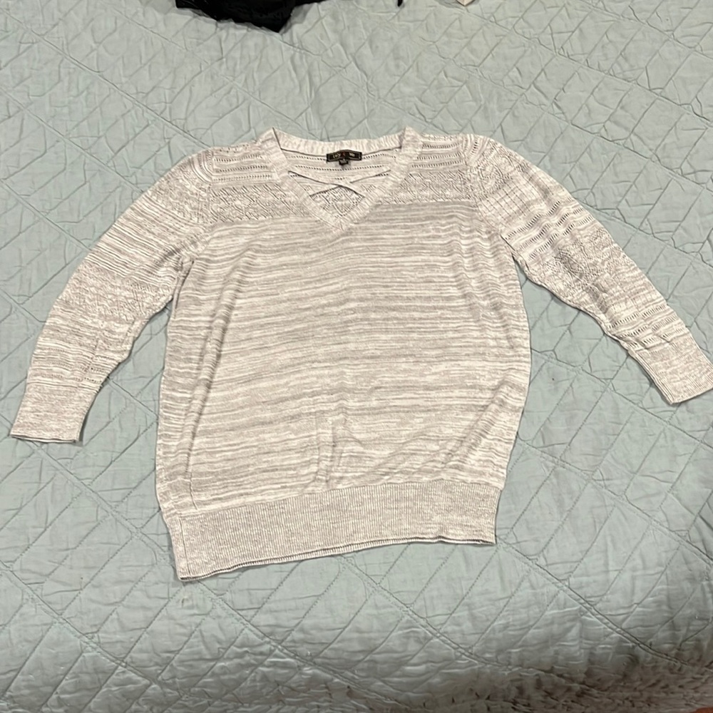 Gray Lightweight Sweater